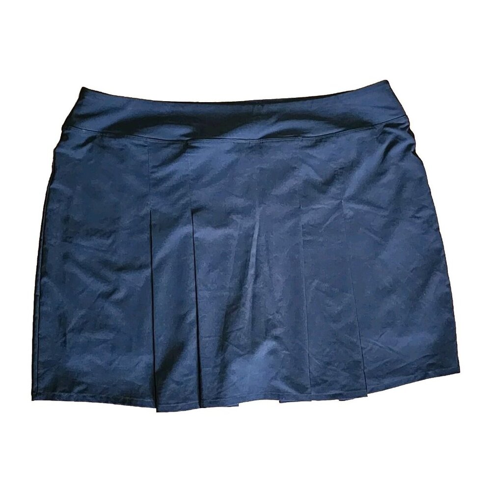 Amazon Essentials Solid All Black Pull On Pleated… - image 5